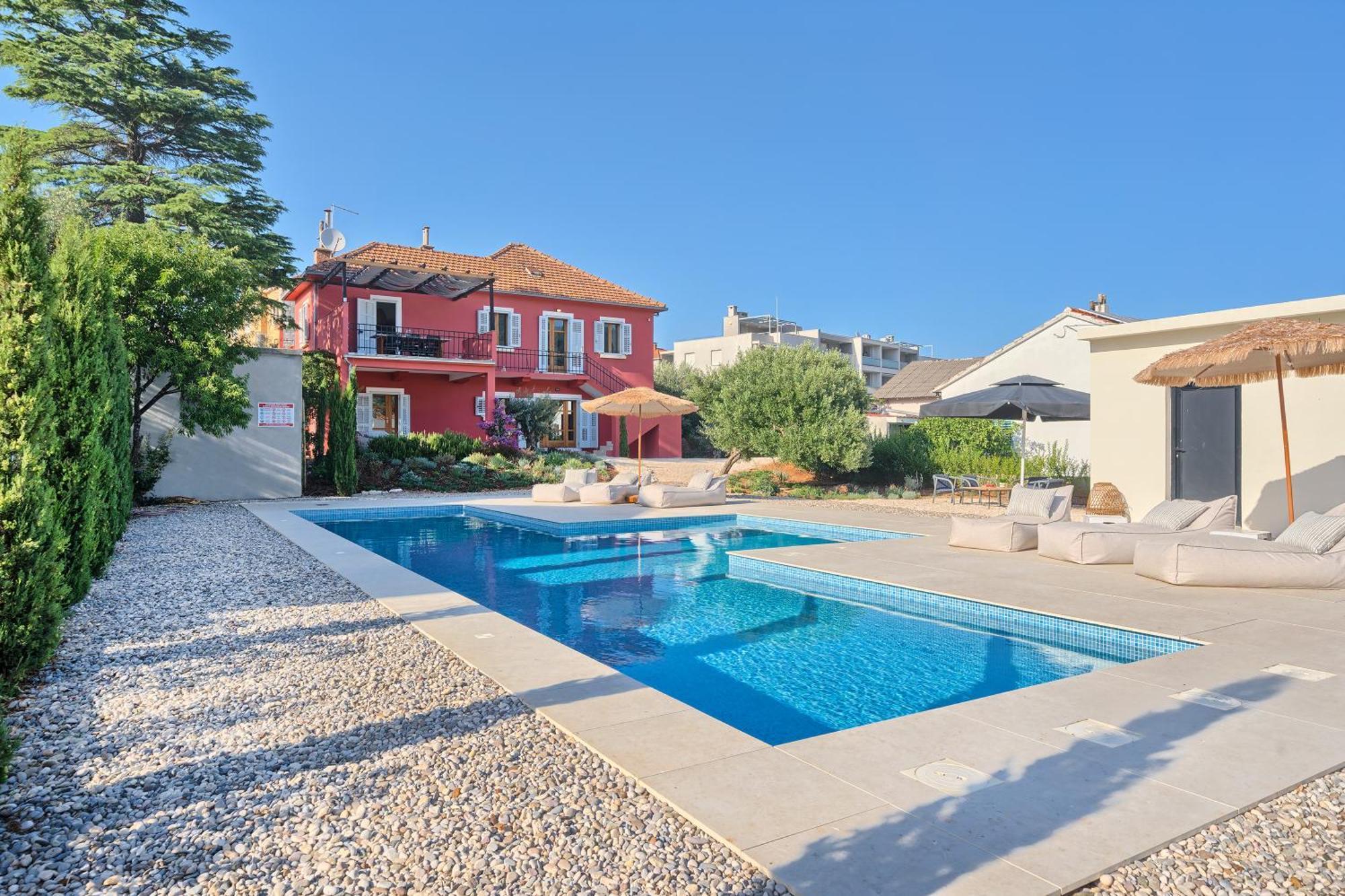 Hvar Luxury Villa And Pool With View In Heart Of Stari Grad Stari Grad  Extérieur photo