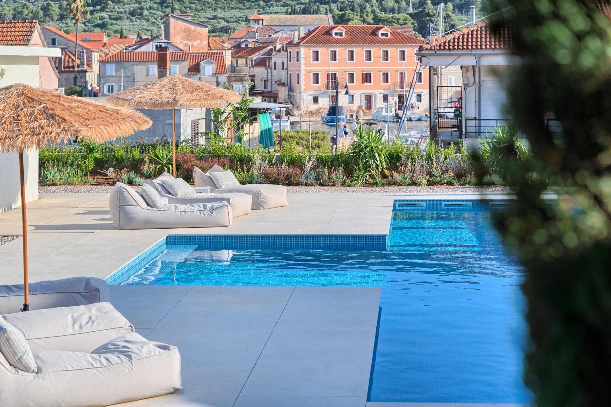 Hvar Luxury Villa And Pool With View In Heart Of Stari Grad Stari Grad  Extérieur photo