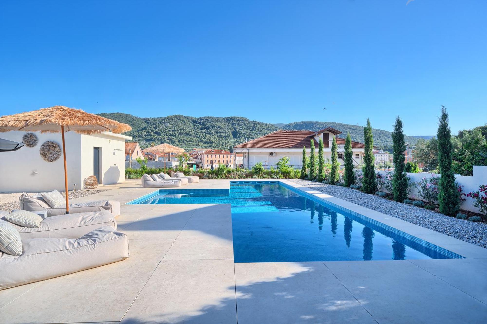 Hvar Luxury Villa And Pool With View In Heart Of Stari Grad Stari Grad  Extérieur photo