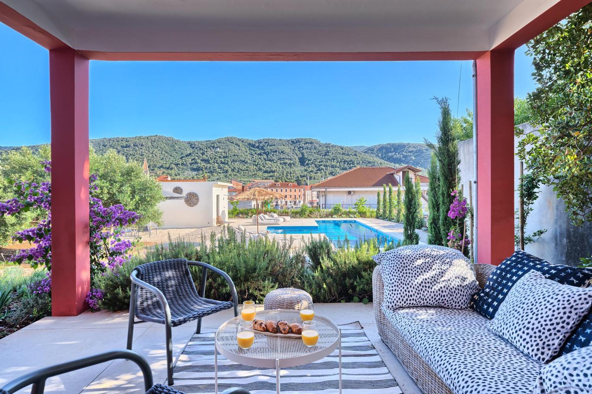 Hvar Luxury Villa And Pool With View In Heart Of Stari Grad Stari Grad  Extérieur photo